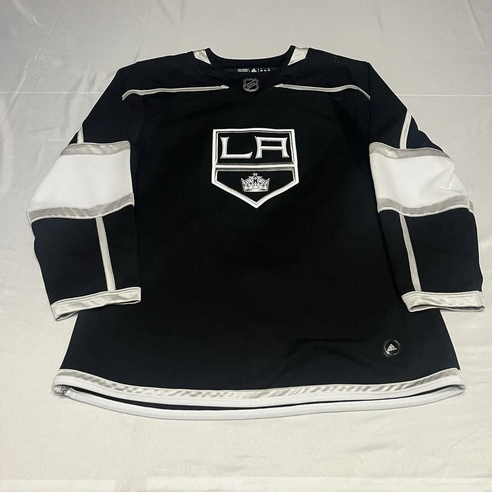 Los Angeles Kings Adidas Home Jersey Size 46 Black
